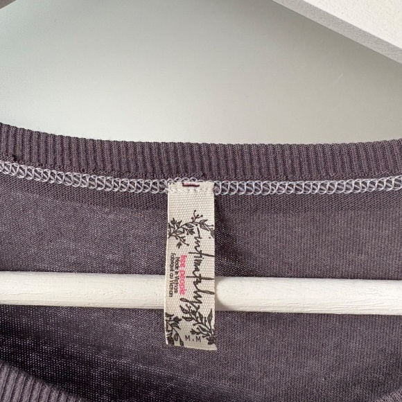 Grey Swing T-shirt from Intately by Free People NWT Sz. M - Picture 8 of 9